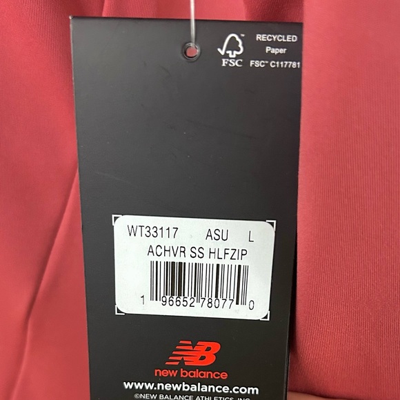 New Balance Half Zip Top Women's Large - NEW - Picture 6 of 7